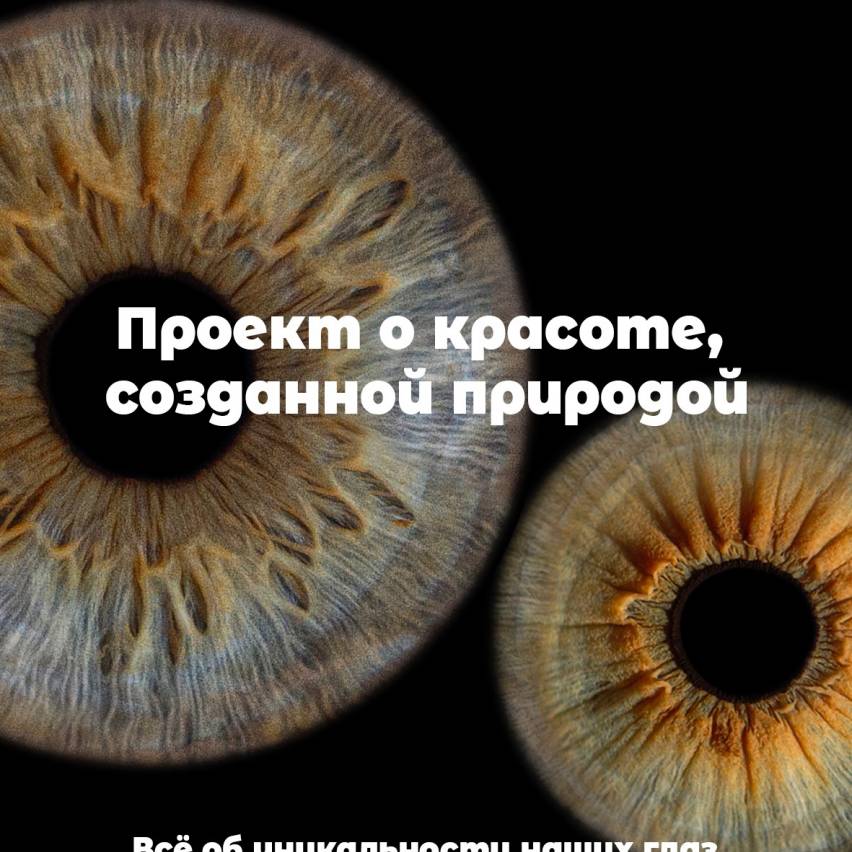 10 мая 2025 года в ТК Монгора-1 студия Your.Eyesphoto проводит выставку, посвящённую уникальности радужек глаз.
